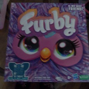 Purple Interactive Plush Toy Voice Activated Furby 2023